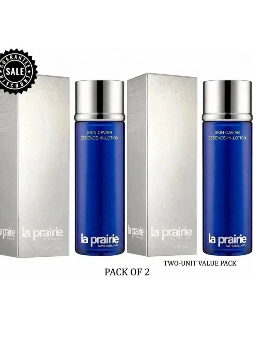 2x La Prairie Skin Caviar Essence-In-Lotion 150ml / 5oz NEW IN BLa Prairie Skin
